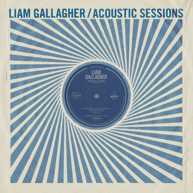 Liam Gallagher - Acoustic Sessions RSD2025 Silver/Blue Coloured Vinyl LP