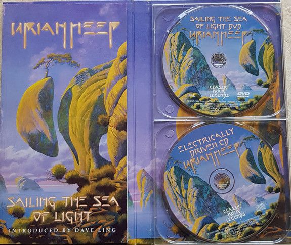 Uriah Heep - Sailing The Sea Of Light Box Set CD+DVD