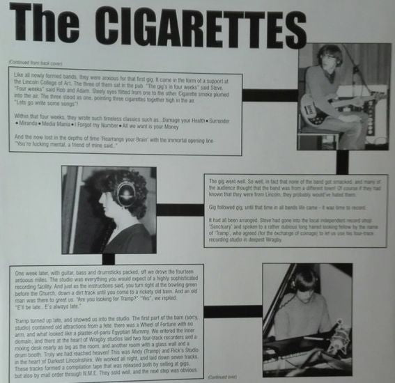 Cigarettes - Will Damage Your Health! Vinyl 2LP (Used)