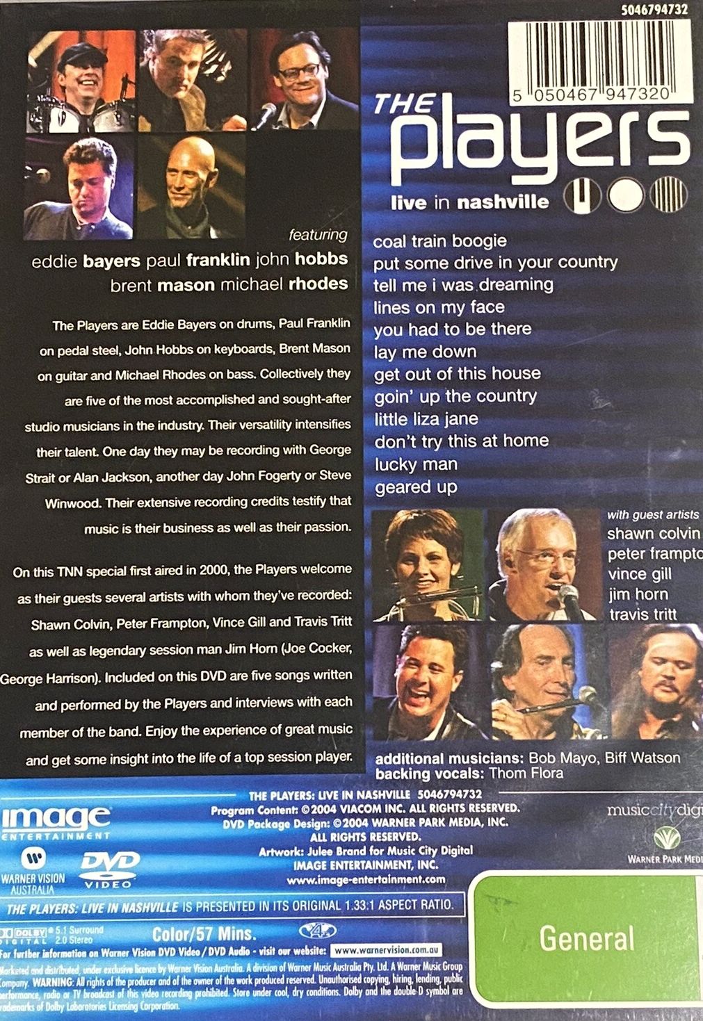 Players – Live in Nashville DVD