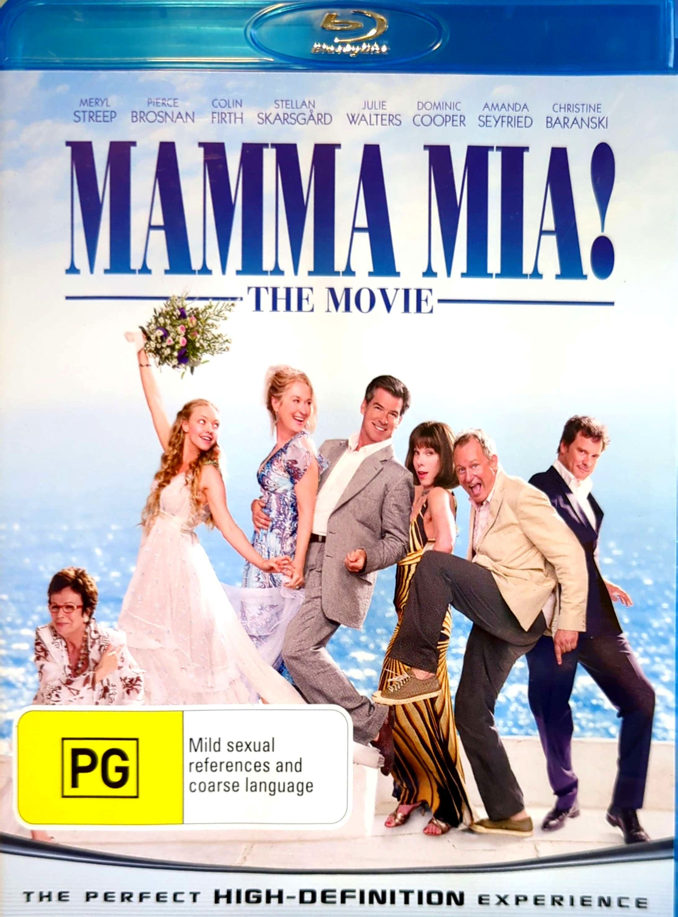 Mamma Mia! The Movie (2008) Blu-Ray DVD