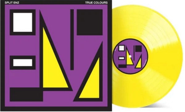 Split Enz - True Colours 40th Anniversary Yellow Coloured Vinyl LP
