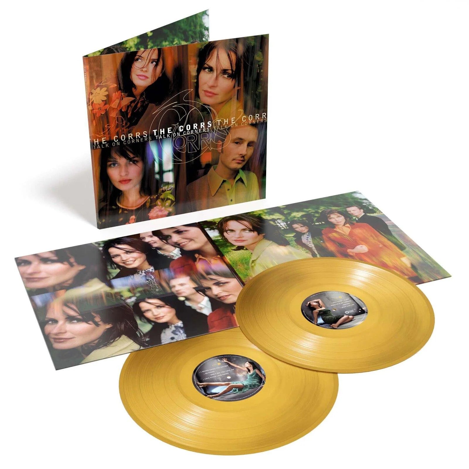 Corrs - Talk On Corners Limited Edition Gold Coloured Vinyl 2LP (Used)