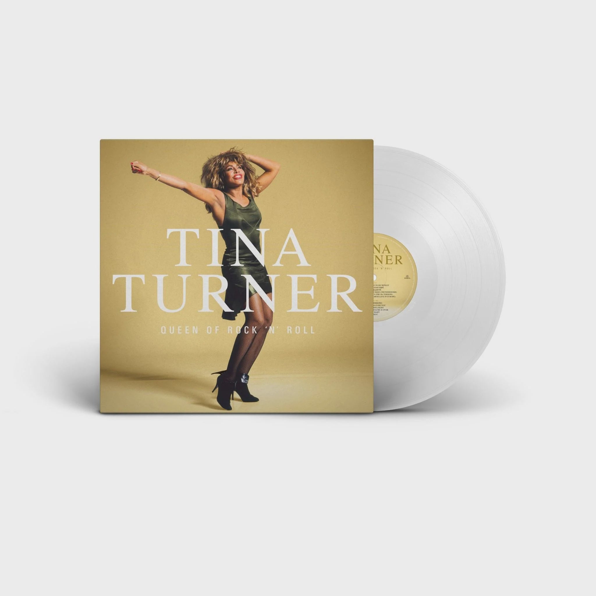 Tina Turner - Queen Of Rock 'N' Roll Crystal Clear Coloured Vinyl LP