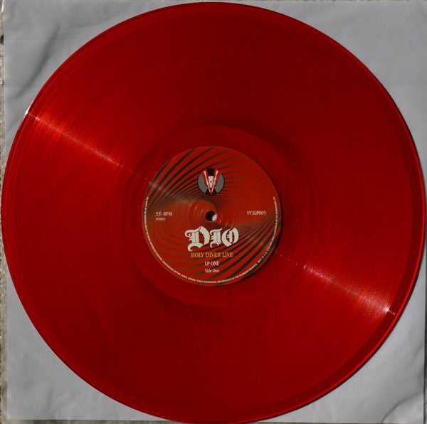 Dio - Holy Diver Live Red Coloured Vinyl 3LP (Used)