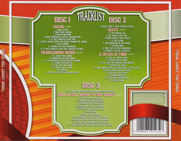 Ten Years After - Think About The Times (The Chrysalis Years 1969–1972) 3CD