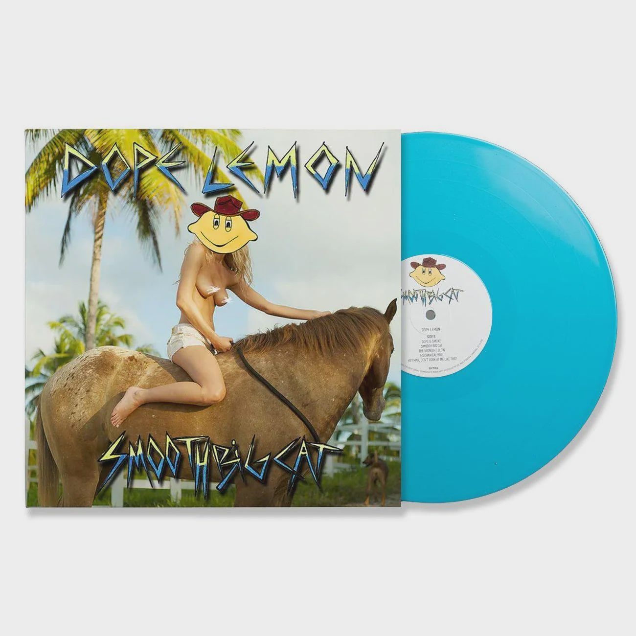 Dope Lemon - Smooth Big Cat Turquoise Coloured Vinyl LP