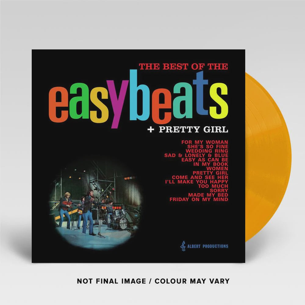Easybeats - Best Of The Easybeats + Pretty Girl Orange Coloured Vinyl LP