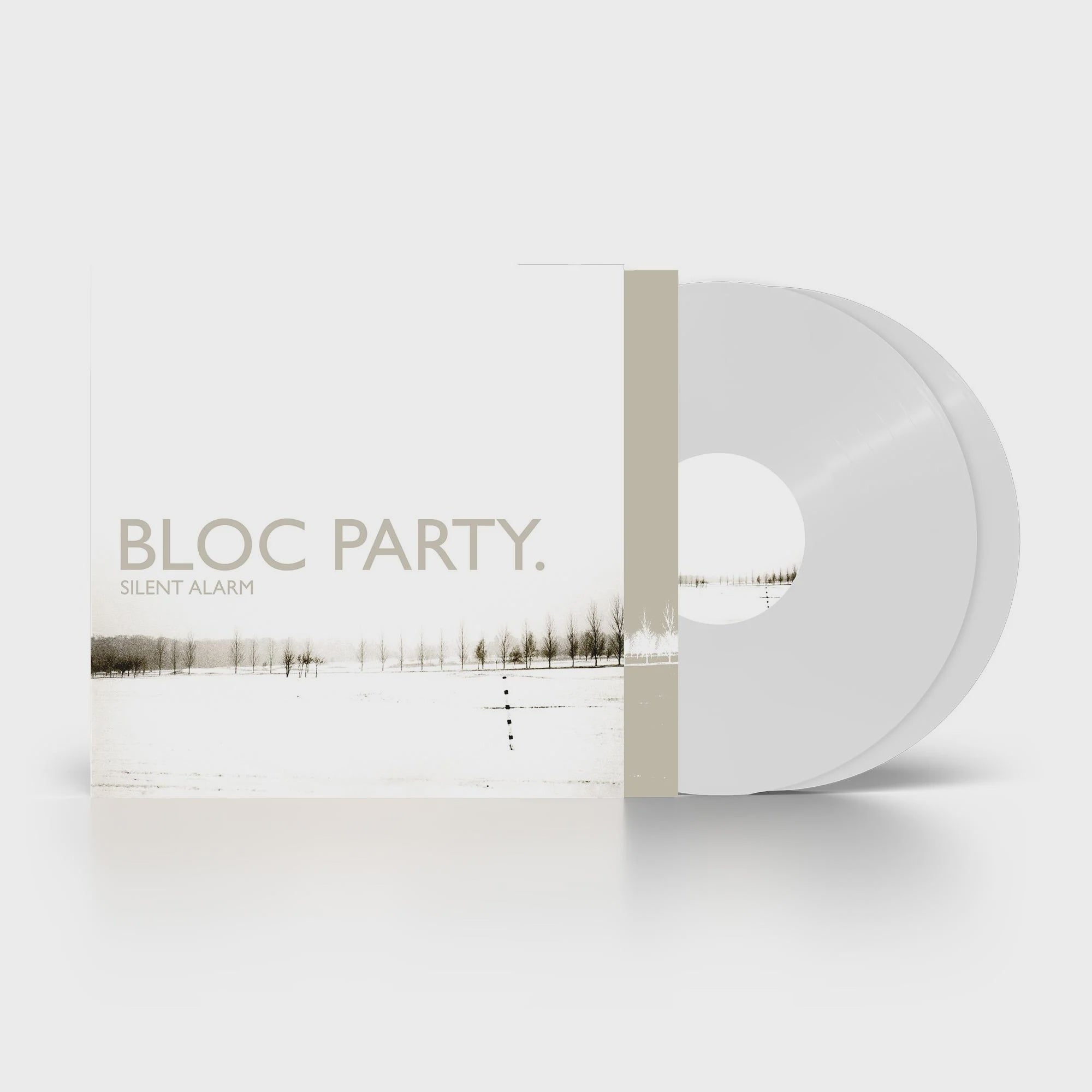 Bloc Party - Silent Alarm Limited Edition 20th Anniversary White Coloured Vinyl 2LP (Used)
