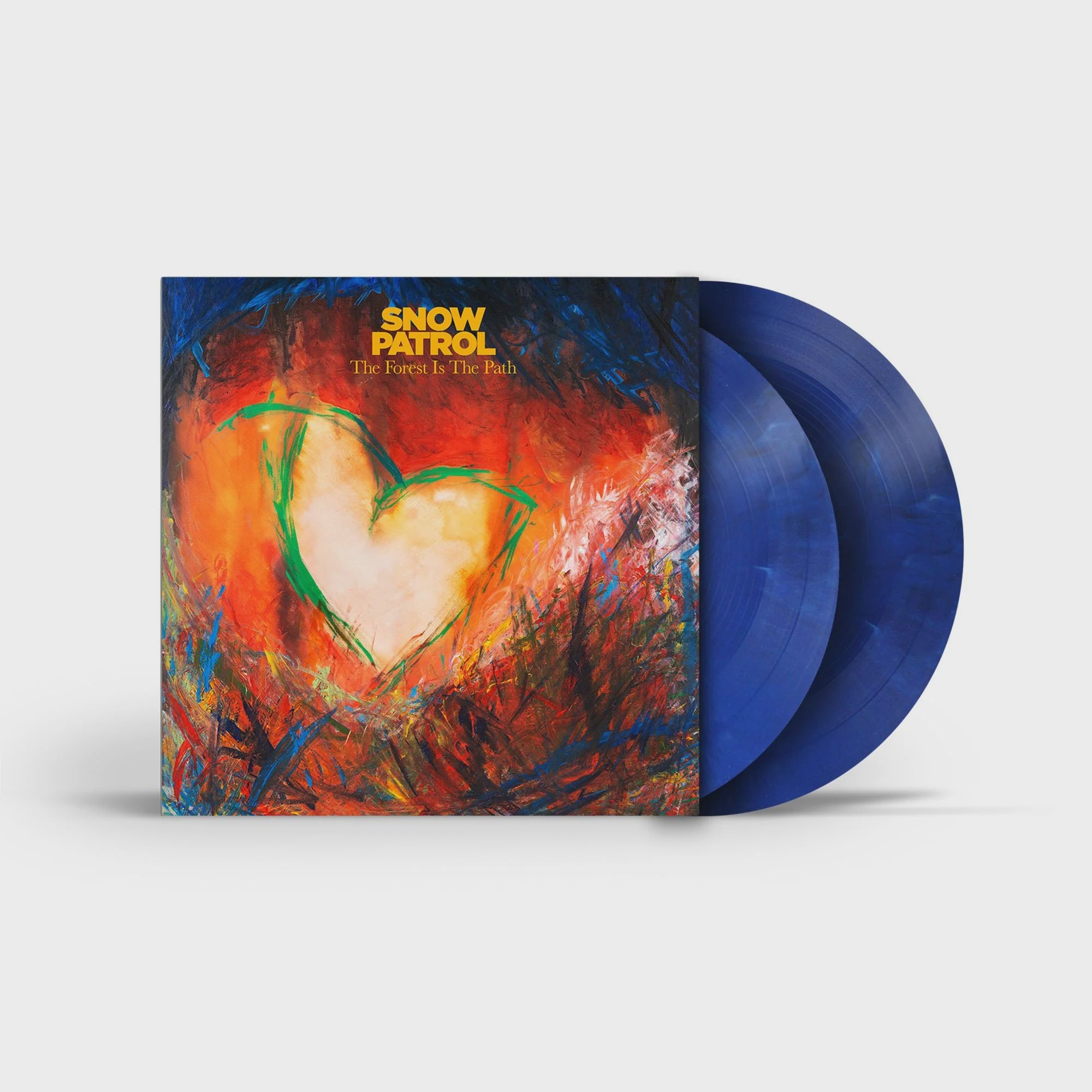 Snow Patrol - The Forest Is The Path Blue Marbled Vinyl 2LP