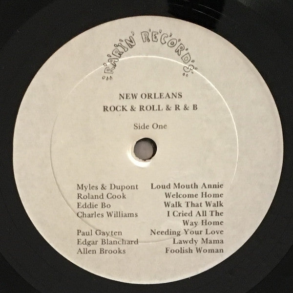 Various Artists - New Orleans Rock & Roll And R & B Vinyl LP (Used)