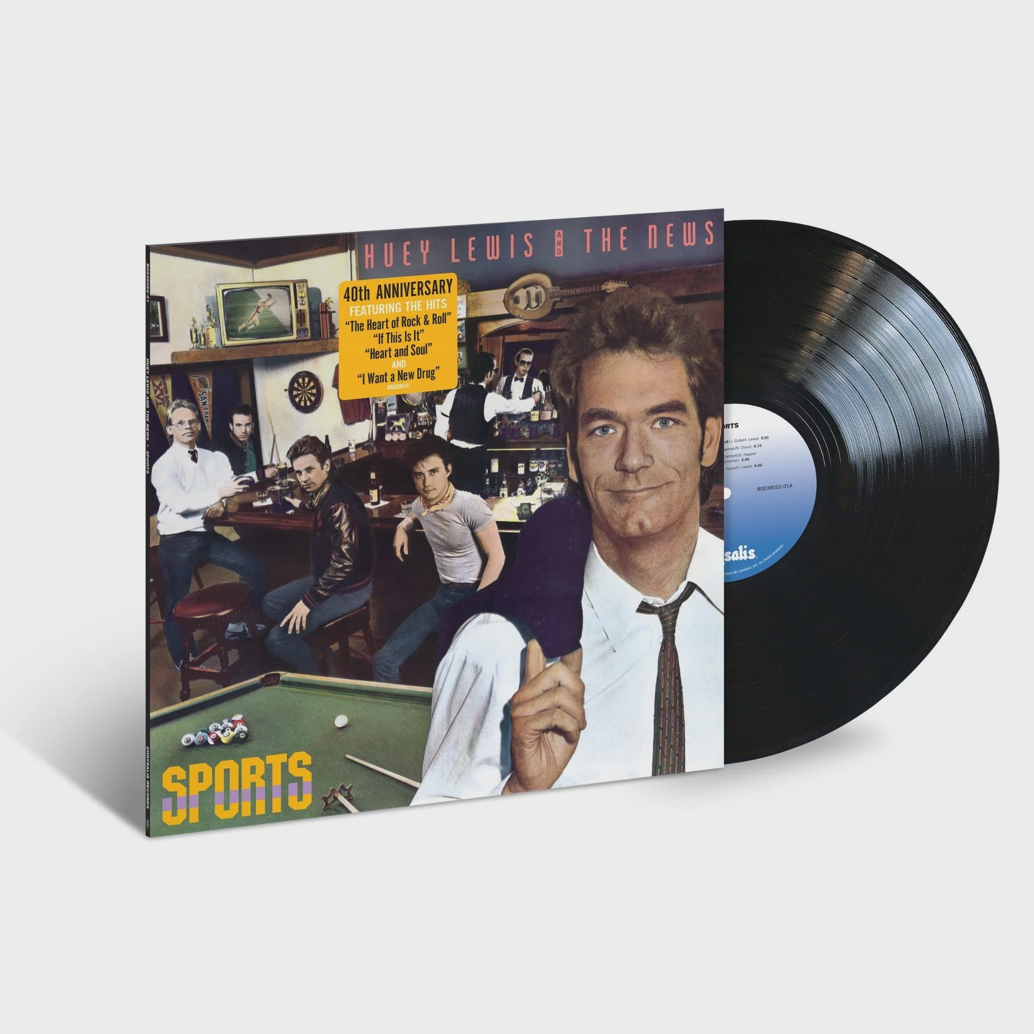 Huey Lewis - Sports 40th Anniversary Vinyl LP