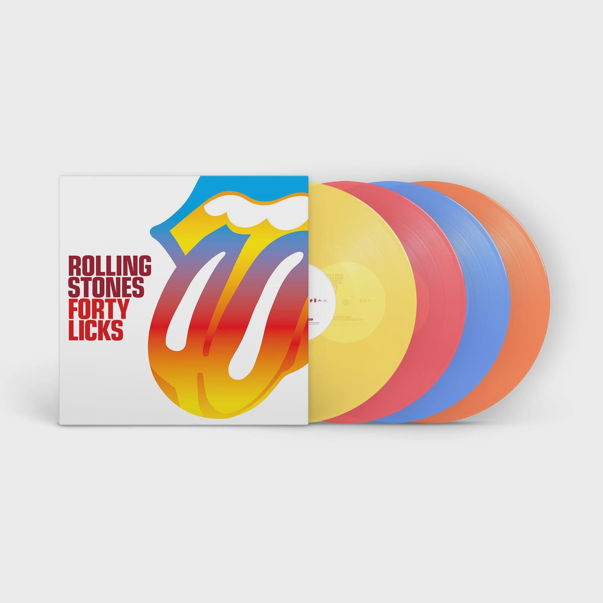 Rolling Stones - Forty Licks Limited Edition Coloured Vinyl 4LP