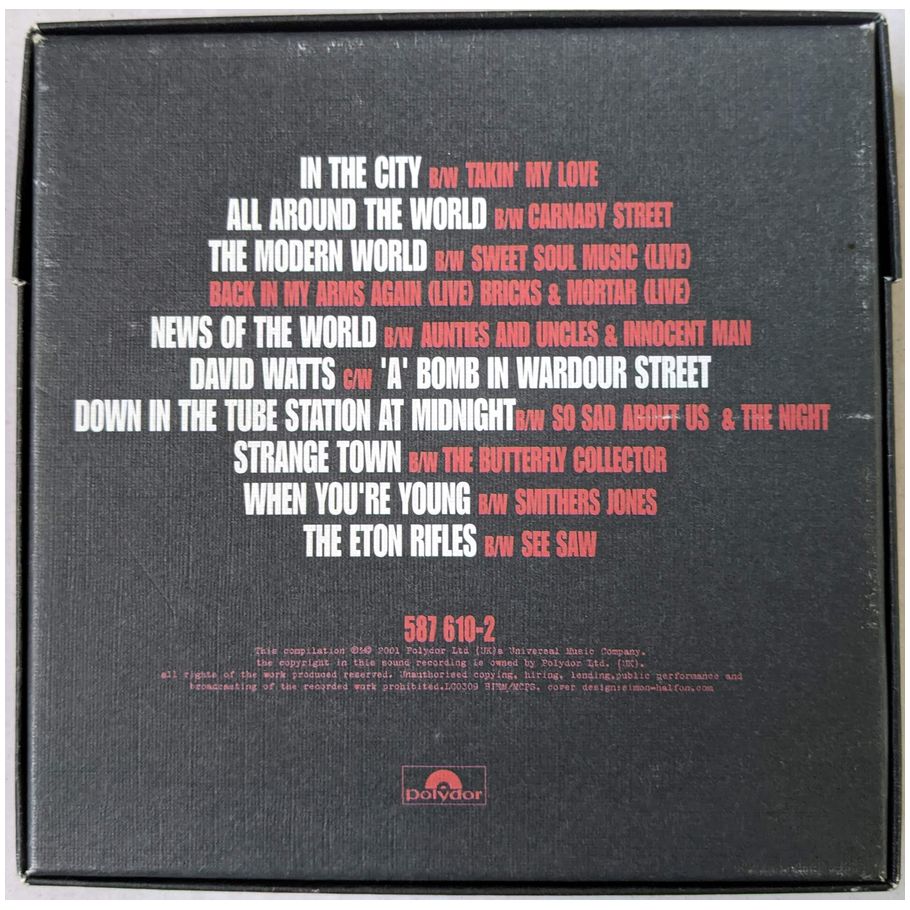 Jam - 45rpm The Singles 1977-79 9CD Box Set