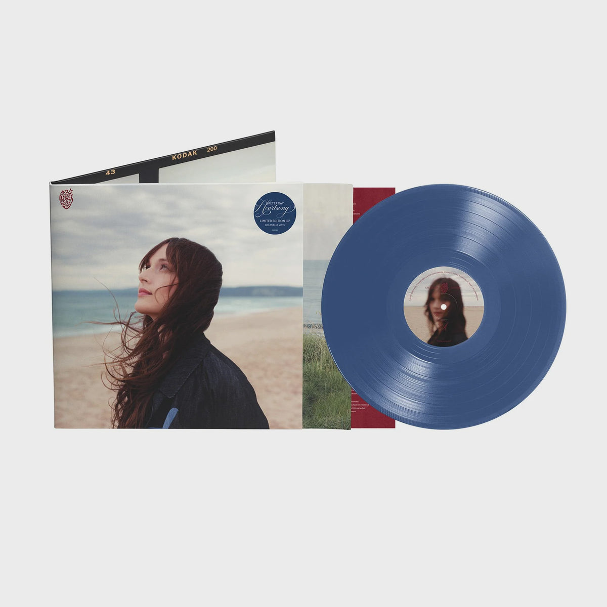 Gretta Ray - Heartsong Ocean Blue Coloured Vinyl LP