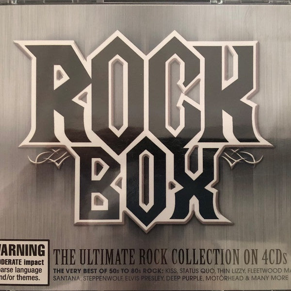 Various – Rock Box 4CD