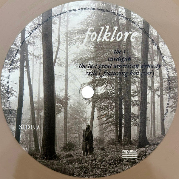 Taylor Swift - Folklore (In The Trees Edition) Brown Coloured Vinyl 2LP (Used)