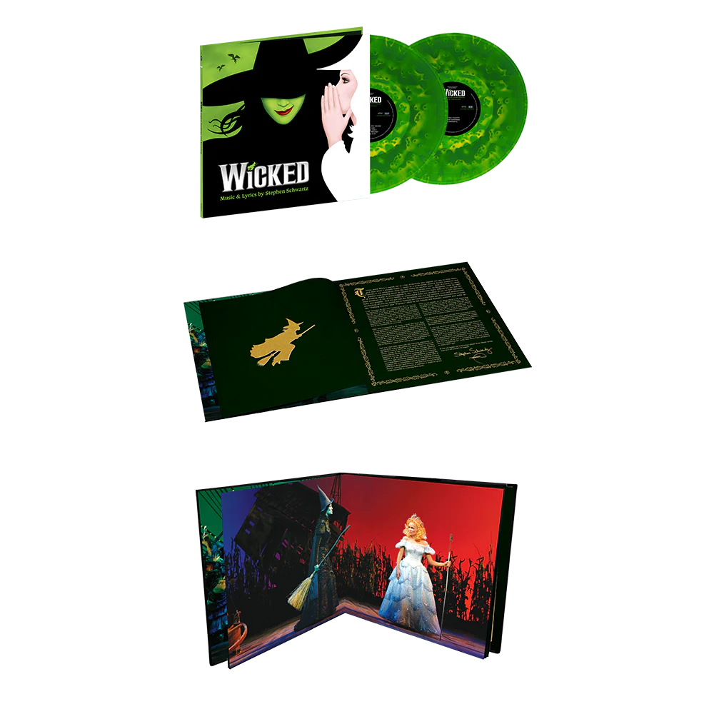 Soundtrack - Wicked (Original Broadway Cast Recording) 20th Anniversary Wicked Green Coloured Vinyl 2LP