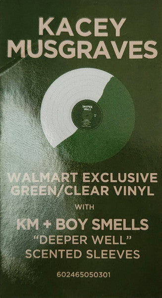 Kacey Musgraves - Deeper Well Green/Clear Split Coloured Vinyl LP (Used)