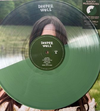 Kacey Musgraves - Deeper Well Green/Clear Split Coloured Vinyl LP (Used)