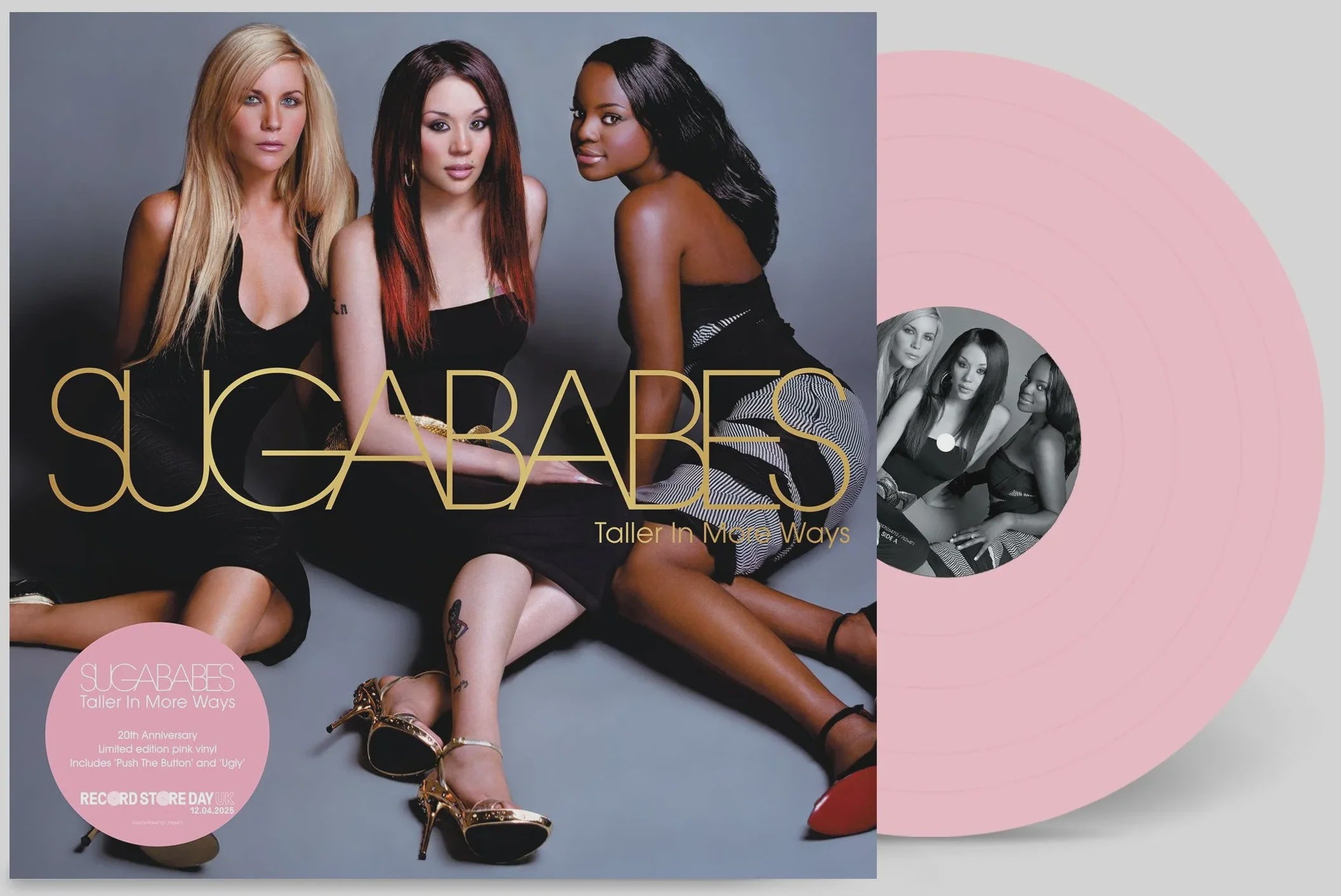 Sugababes - Taller In More Ways RSD2025 Pink Coloured Vinyl LP
