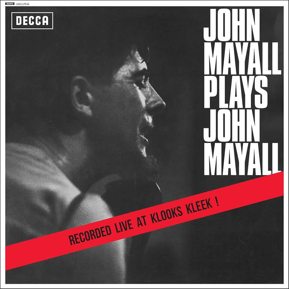 John Mayall - Plays John Mayall RSD2025 Red/Black Marble Coloured Vinyl LP
