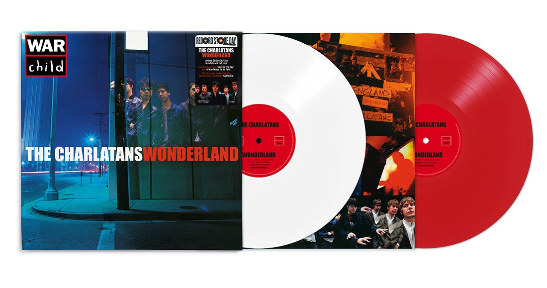Charlatans - Wonderland RSD2025 White/Red Coloured Vinyl 2LP
