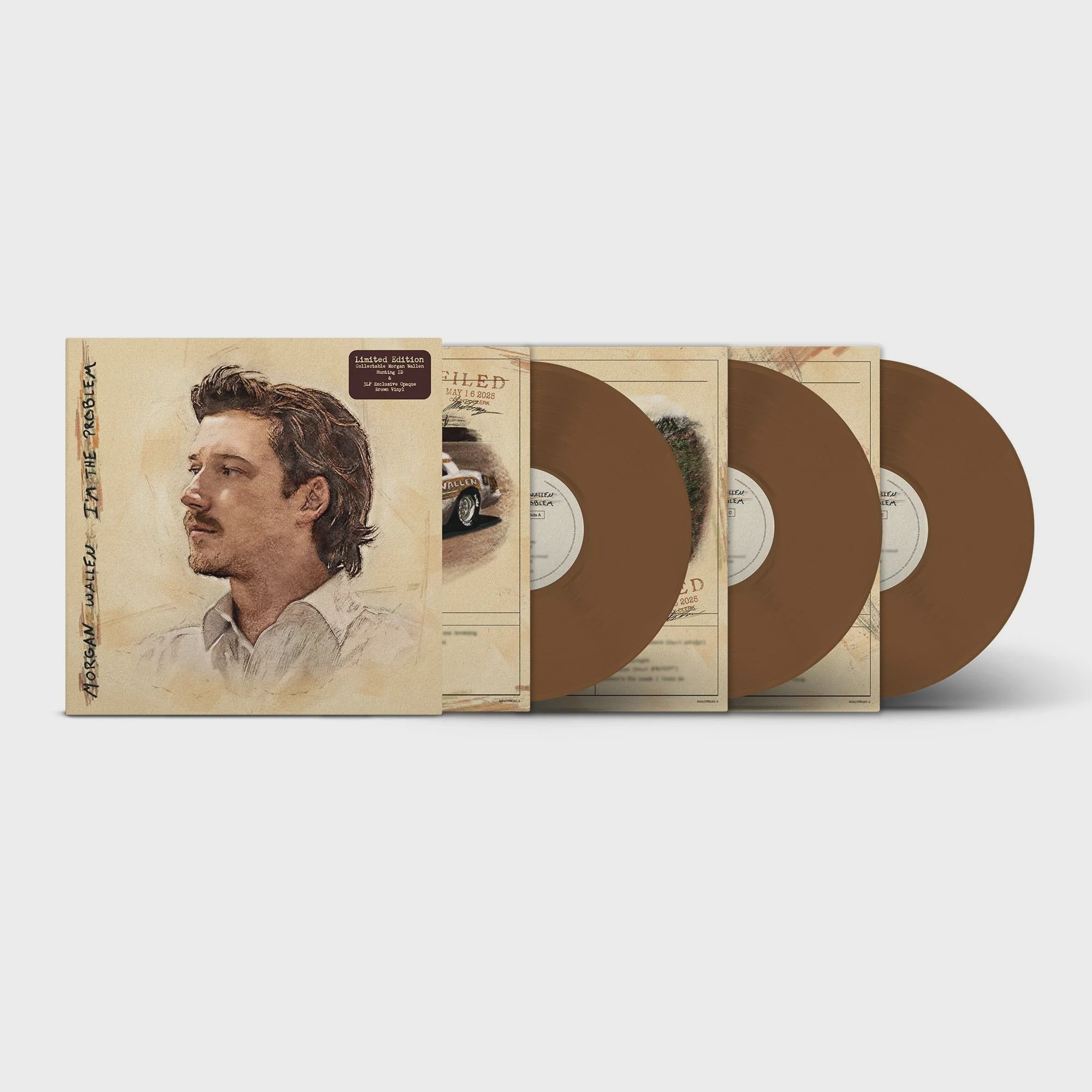 Morgan Wallen - I’m The Problem AUS Exclusive Brown Vinyl 3LP