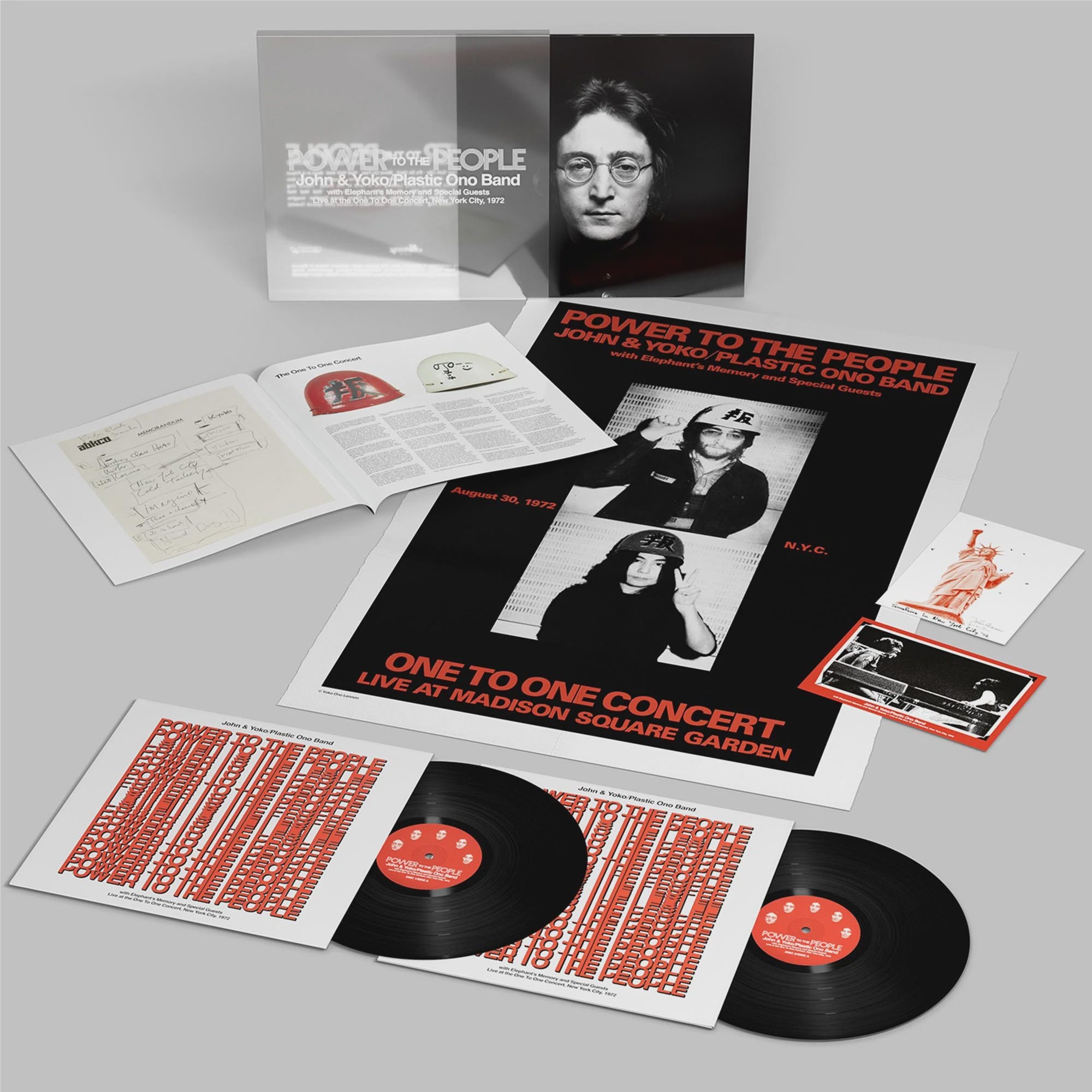 John Lennon, Yoko Ono & Plastic Ono Band With Elephant’s Memory – Power To The People Vinyl 2LP