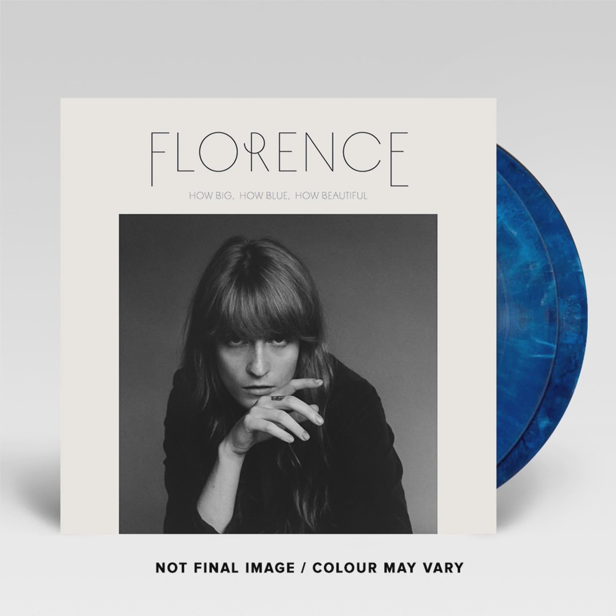Florence & The Machine - How Big, How Blue, How Beautiful 10th Anniversary Blue Marble Coloured Vinyl 2LP