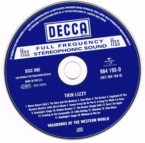 Thin Lizzy - Vagabonds Of The Western World (Deluxe Edition) 2CD