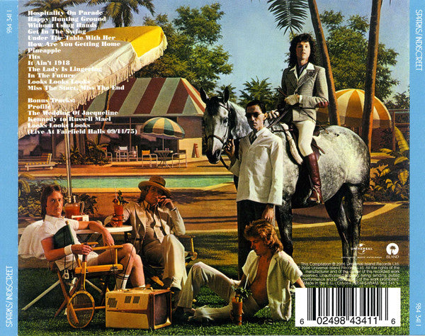Sparks - Indiscreet CD