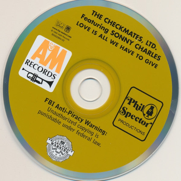 Checkmates Ltd - Love Is All We Have To Give CD