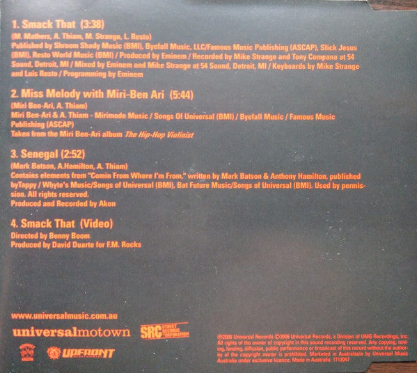 Akon Featuring Eminem - Smack That