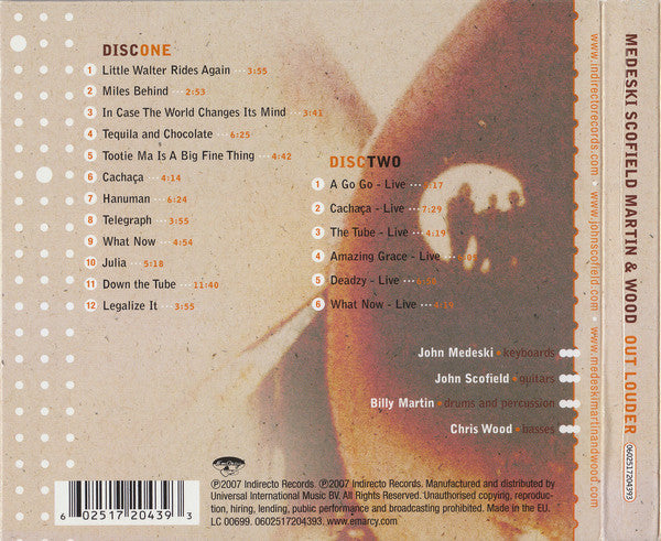 Medeski Scofield Martin & Wood - Out Louder 2CD