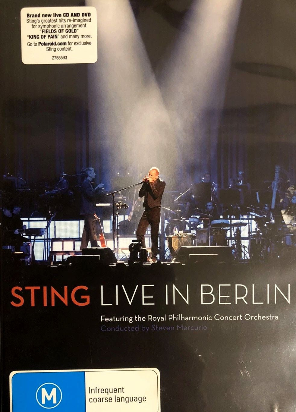 Sting – Live In Berlin (Featuring The Royal Philharmonic Concert Orchestra) DVD + CD