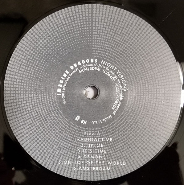 Imagine Dragons - Night Visions Vinyl LP (Used)