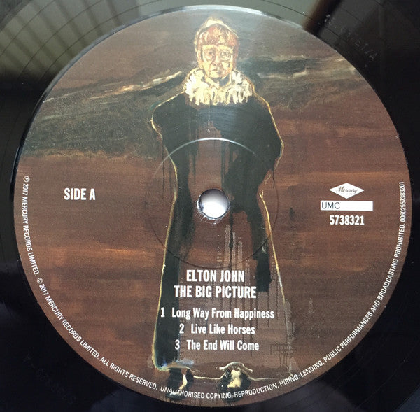 Elton John - The Big Picture Remastered Reissue Vinyl 2LP (Used)