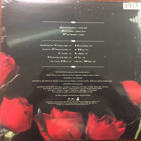 Concrete Blonde - Bloodletting Vinyl LP (Used)