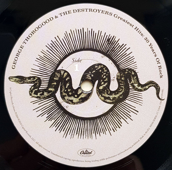 George Thorogood & The Destroyers - Greatest Hits: 30 Years Of Rock Vinyl 2LP (Used)