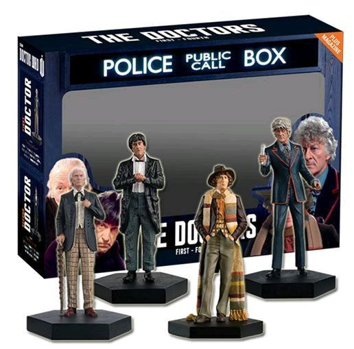 Doctor Who - Doctors 1, 2, 3, 4 Regeneration 1:21 Figure