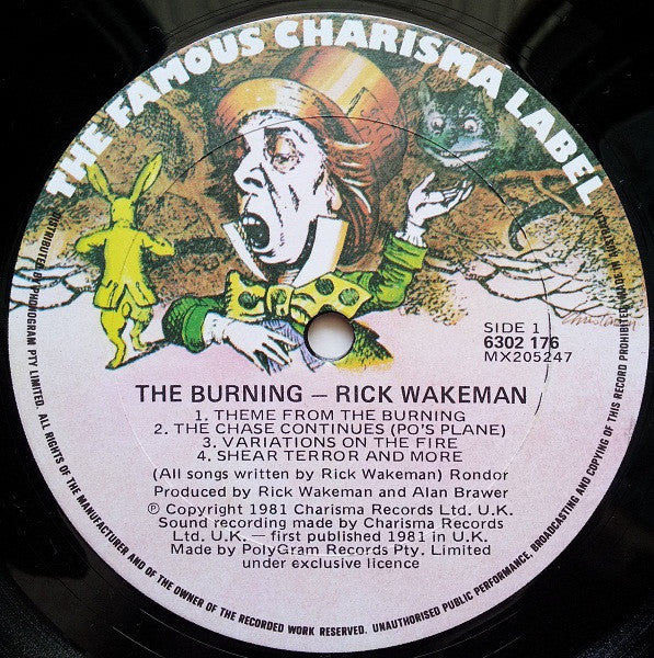 Soundtrack - The Burning (Soundtrack Music From The Film) Vinyl LP (Used)