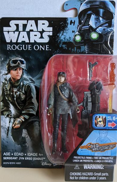 Star Wars: Rogue One - Sergeant Jyn Erso (Eadu) 3.75 Inch Collectable Figure