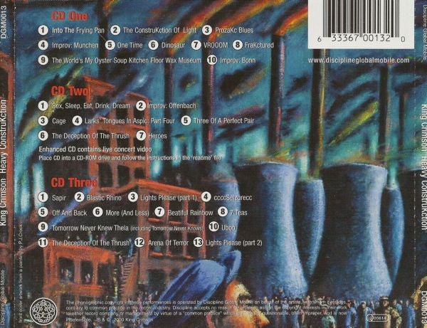 King Crimson - Heavy ConstruKction 3CD