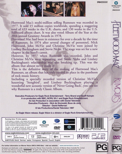 Fleetwood Mac – Rumours DVD