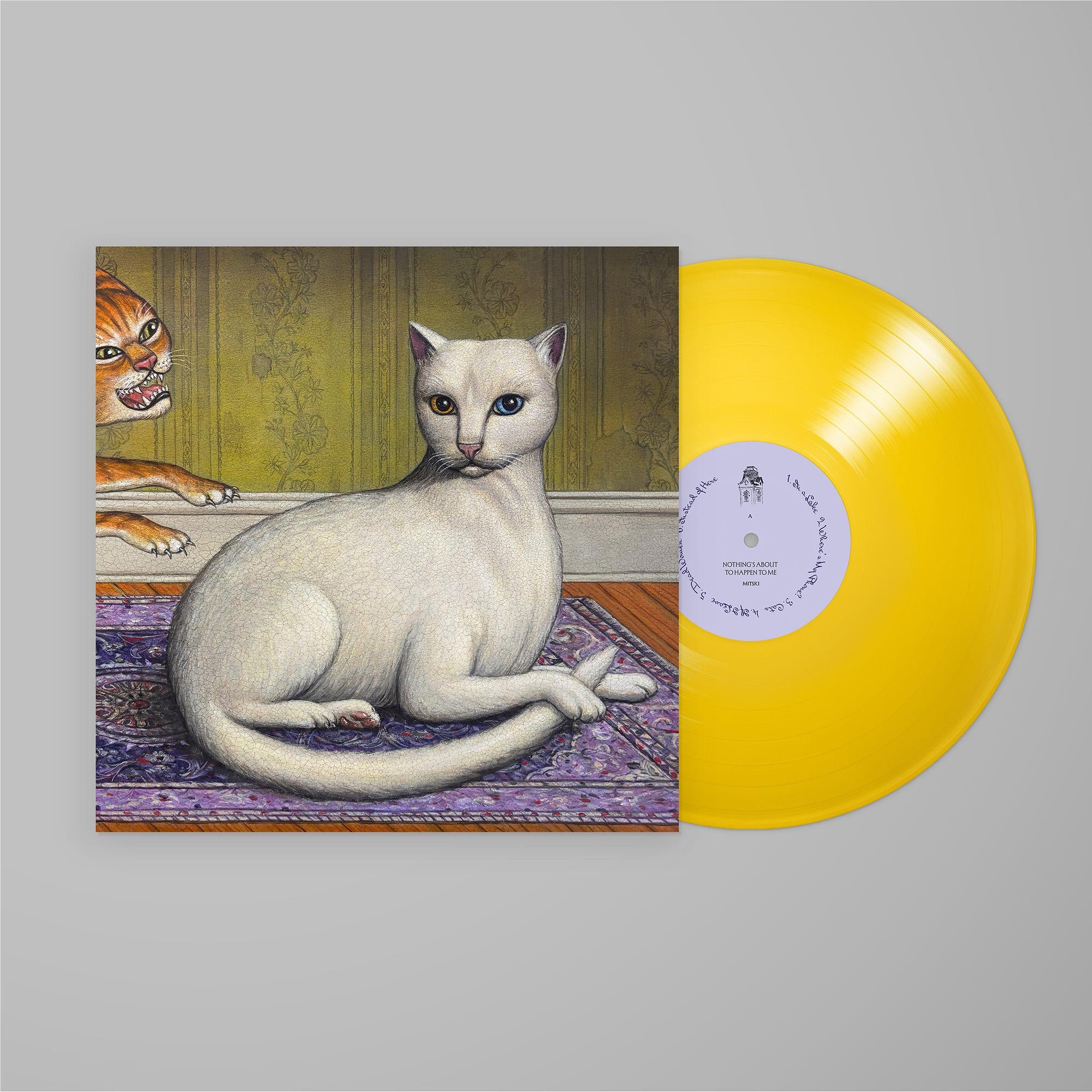 Mitski - Nothing’s About To Happen To Me Tansy Yellow Coloured Vinyl LP