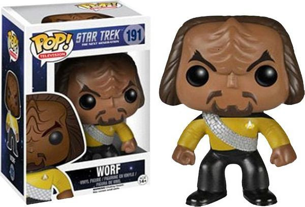 Star Trek The Next Generation - Worf Collectable Pop! Vinyl #191