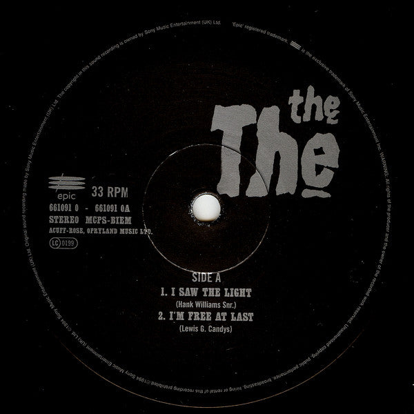 The The - I Saw The Light 10" Vinyl Single (Used)