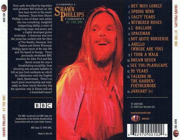Shawn Phillips - At The BBC CD