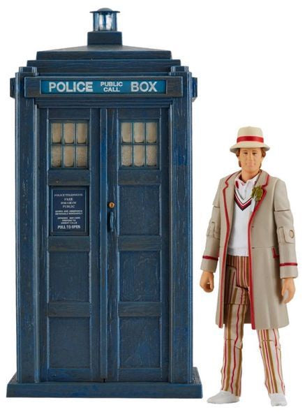 Doctor Who - 5th Doctor & Tardis Castrovala Figure